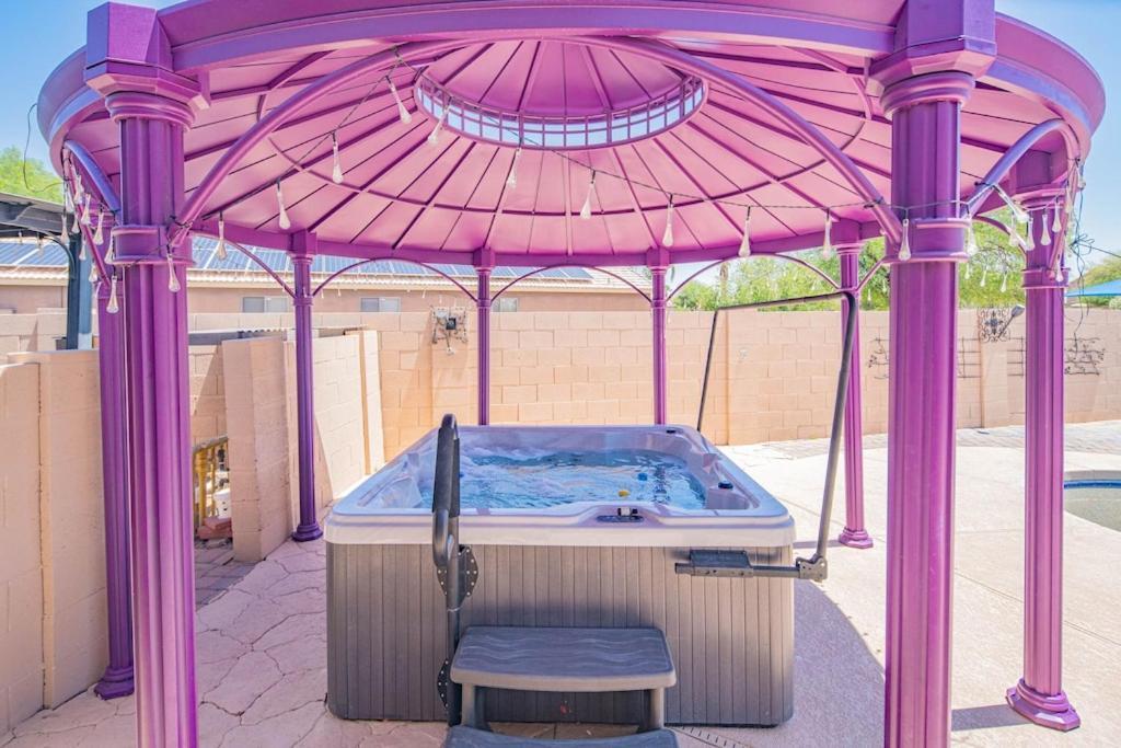 Boho Chic Arizona Villa W Pool & Mini Golf Casa Grande Luaran gambar