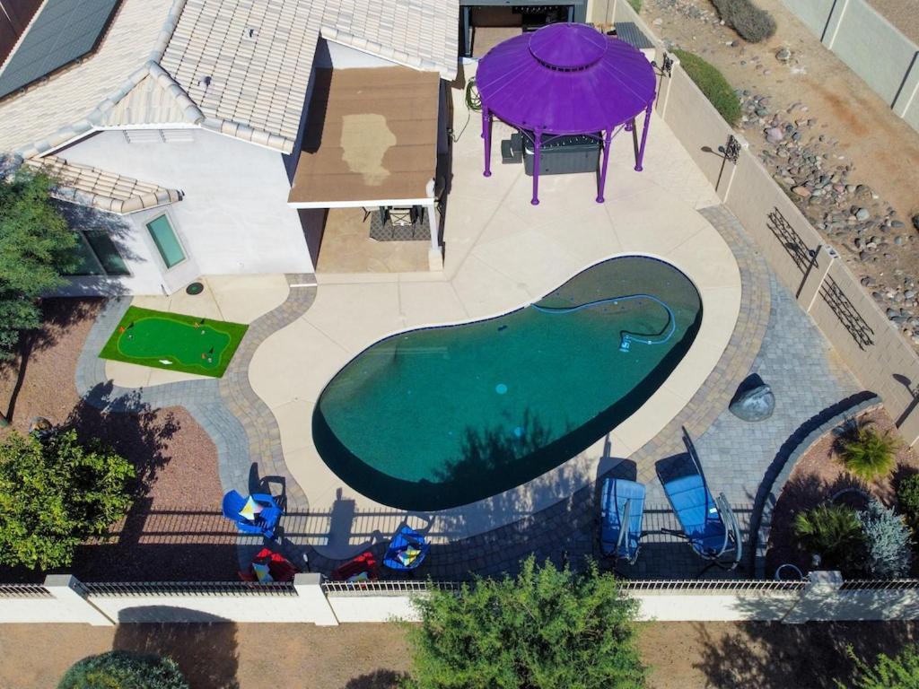 Boho Chic Arizona Villa W Pool & Mini Golf Casa Grande Luaran gambar